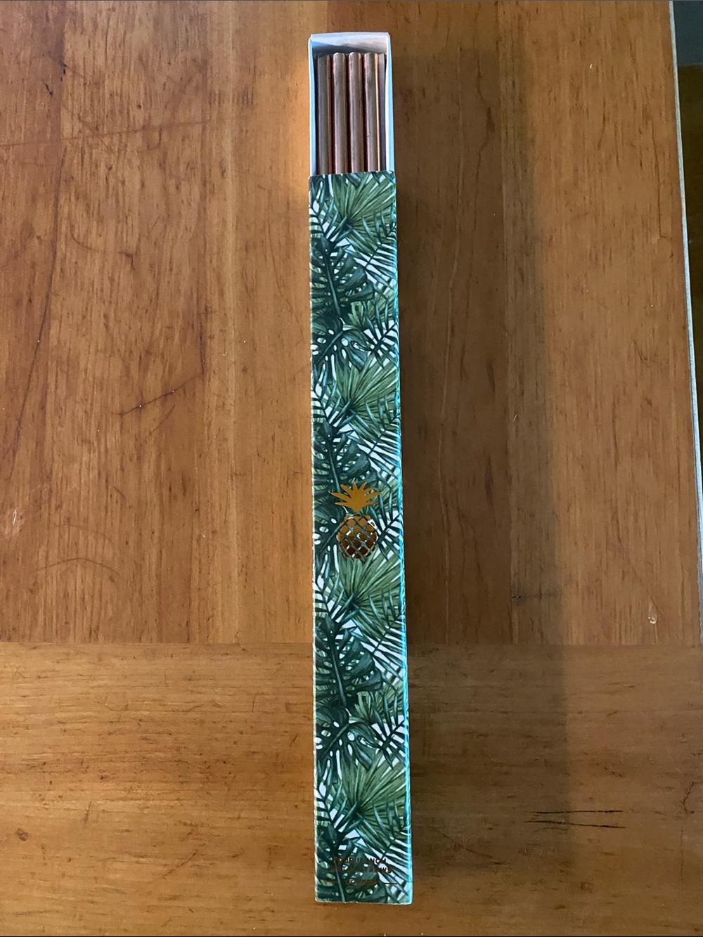 Free with bundle: Copper straws